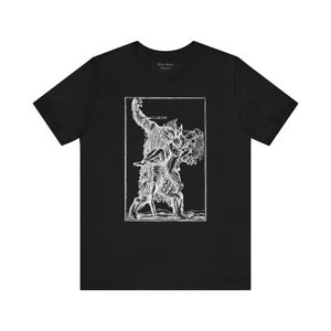 Werewolf Shirt Lycanthrope Medieval Art Vintage T-shirt Unisex Jersey Short Sleeve Tee
