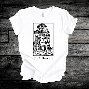 Vlad III Dracula B&W T-shirt