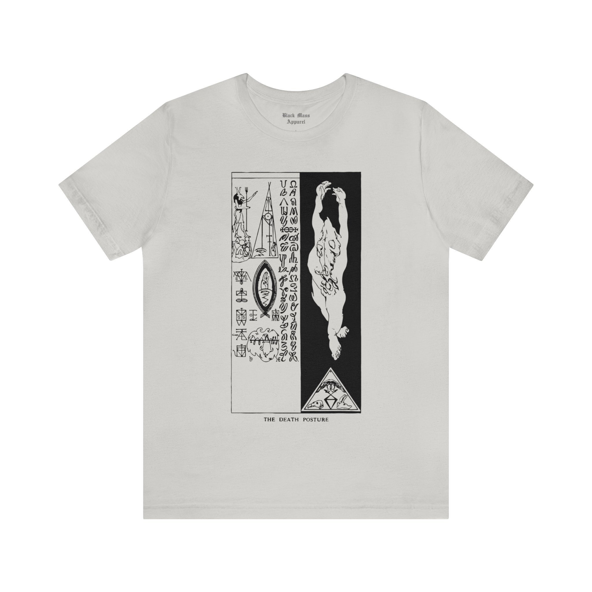 The Death Posture, Austin Osman Spare T-shirt, Occult Art Shirt