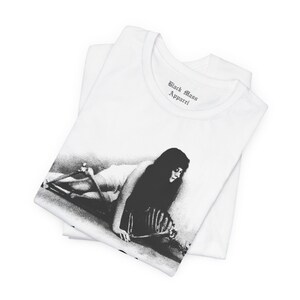 Theda Bara, camiseta gótica, Femme Fatale, camisa de actriz, camiseta de chica vampiro, moda gótica, camiseta de manga corta Old Hollywood Unisex Jersey imagen 4