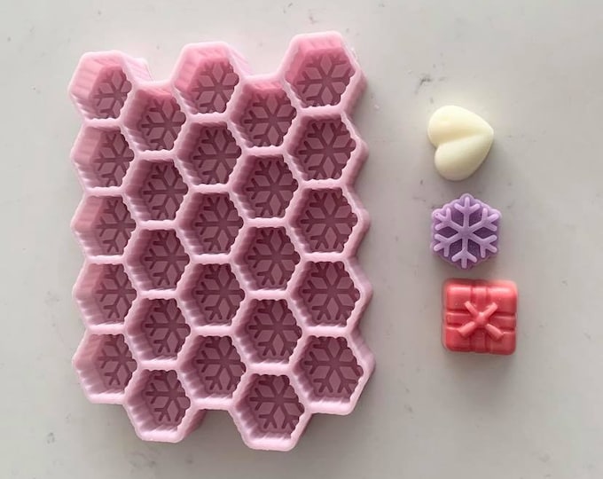 Handmade Silicone Molds for Wax melts making by RoxannesMoulds