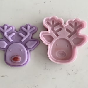 Rudolph wax melt silicone mould