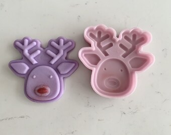 Rudolph wax melt silicone mould
