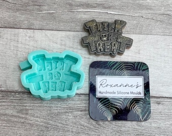 Halloween Trick or Treat Wax Snap Bar Mould