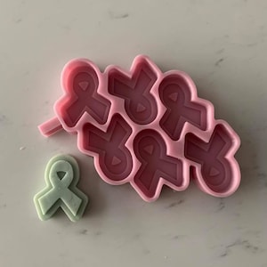 Charity Awareness Ribbon Individuele Melt Wax mal