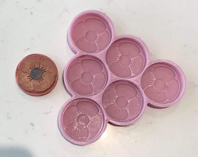 Handmade Silicone Molds for Wax melts making by RoxannesMoulds