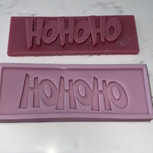 HO HO HO wax melt silicone mould