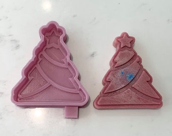 Christmas Tree wax melt silicone mould