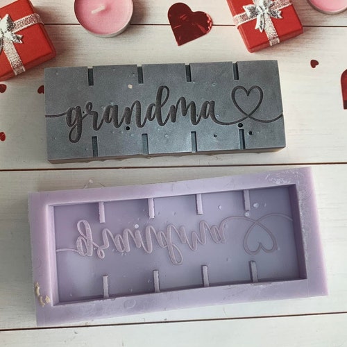 Mini Silicone Mould Prime Wax Melt Bar Resin Soap Making Etsy UK