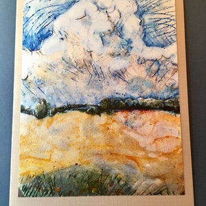 PAISAJE, Mapa de arte, Pintura cerámica
