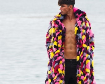 【as\"on】24fw BIBI FUR JACKET Buy FAUX FUR COAT | Johnny Was