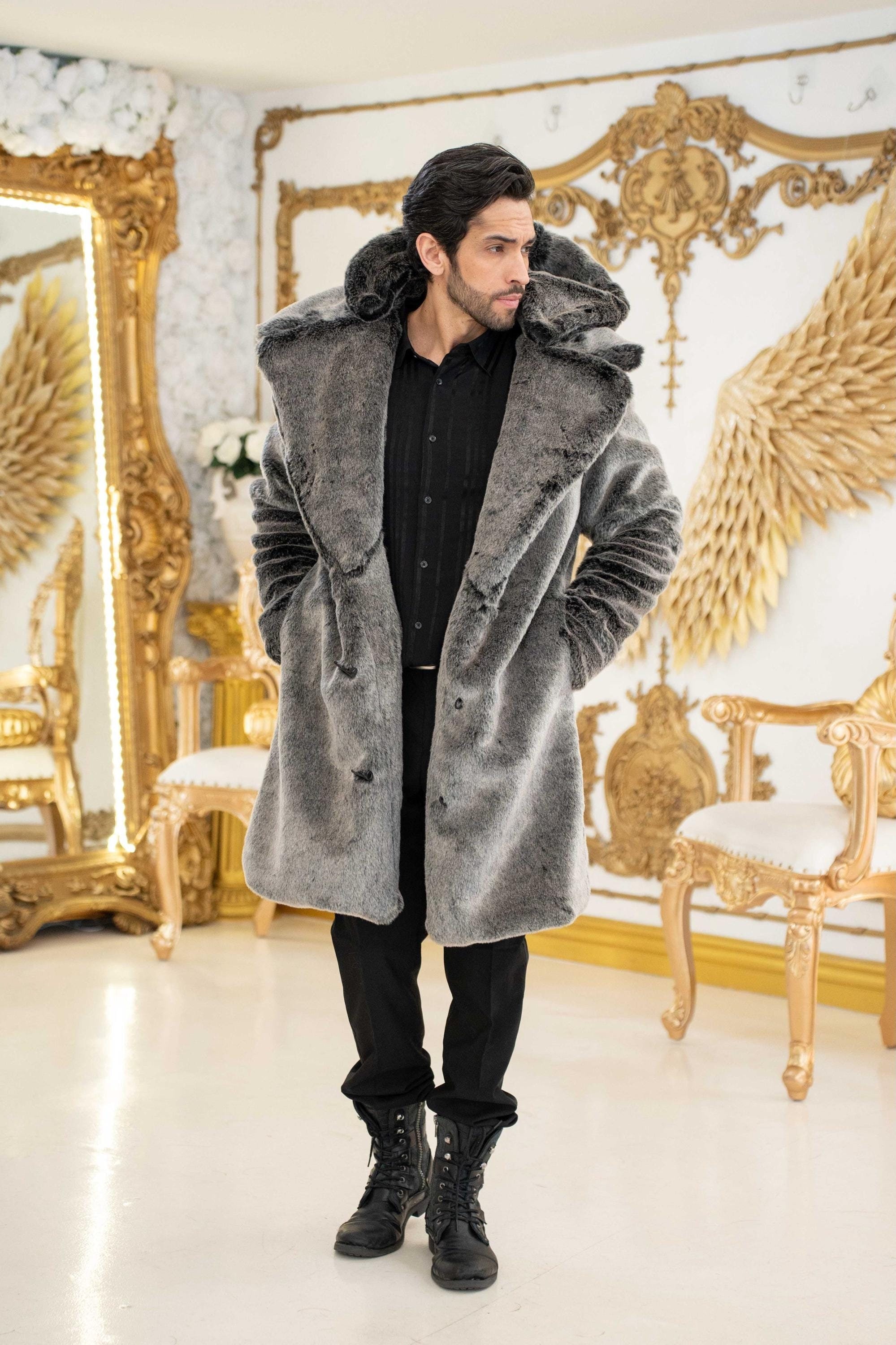 エンバ　ファーコート フード付　リバーシブル エコファーリバーシブルコート ◎☆ | 京都通販ミセスのファッション館