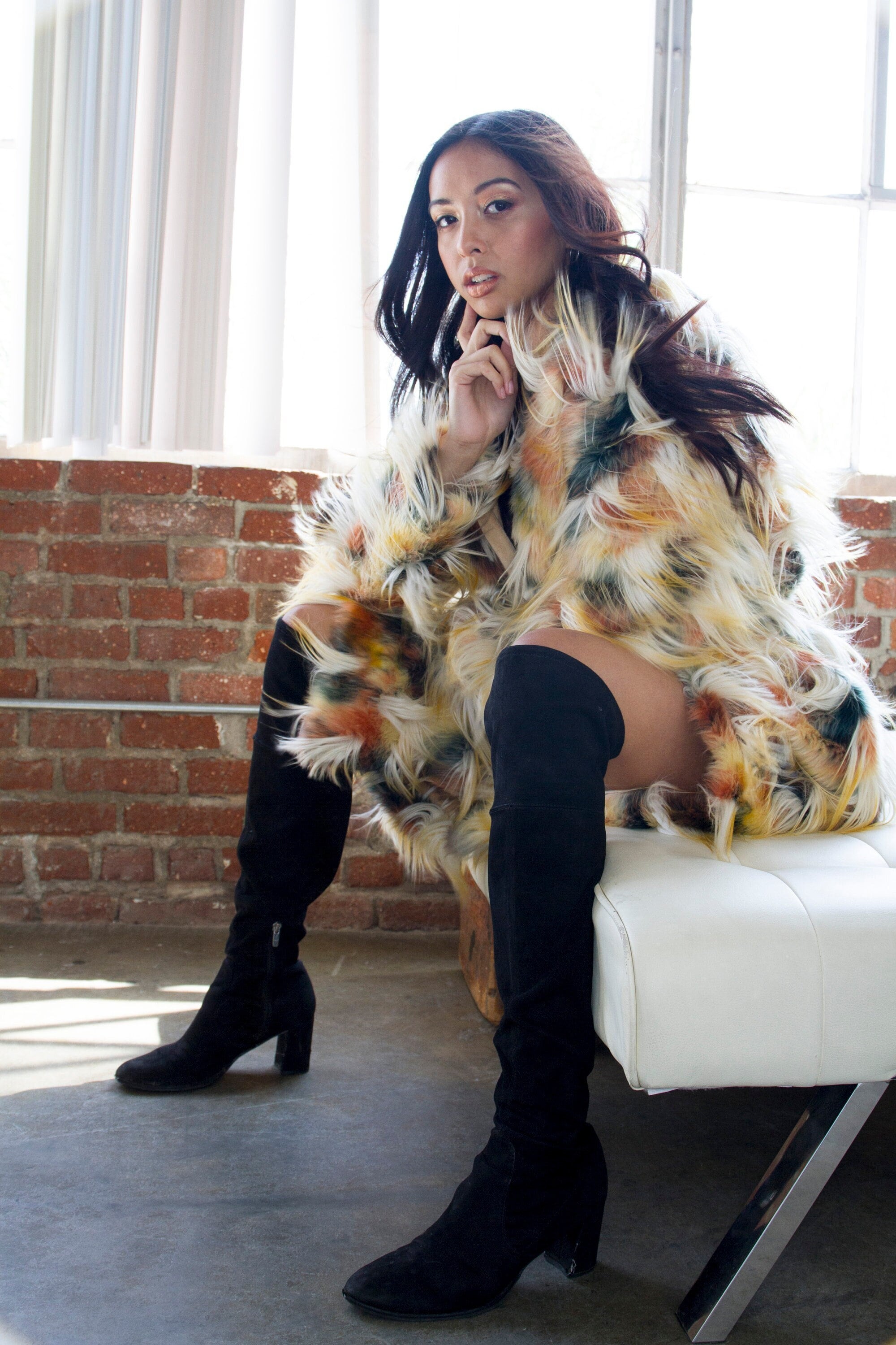 faux fur winter coats canada