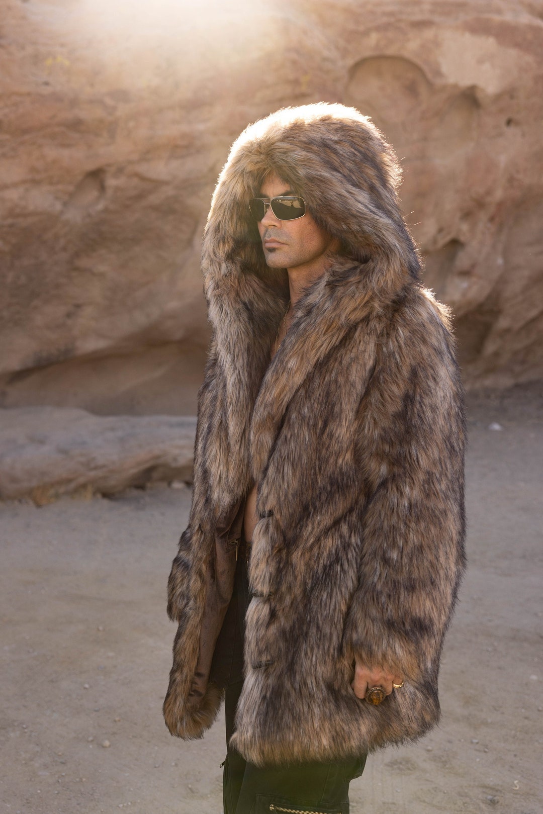 NKNIT / vegan fur big jacket【short】 vegan fur big jacket | NKNIT