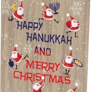 Biglietto interreligioso per Hanukkah/Natale