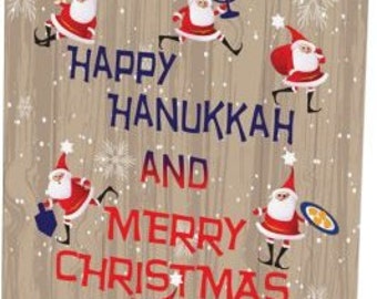 Interfaith Hanukkah/Christmas Holiday Card