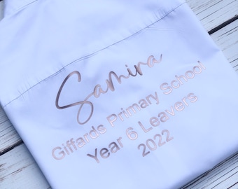 Leavers Shirt, School Leavers Shirt, Personalised Leavers Shirt, School Leavers, Leavers 2024, Leavers Shirt 2024