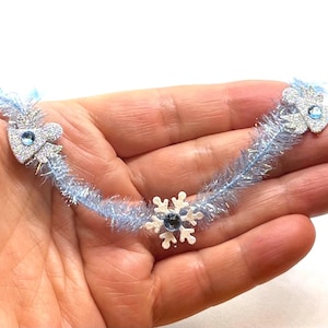 Miniature Christmas garland, hand made 1:12 scale, 4 styles