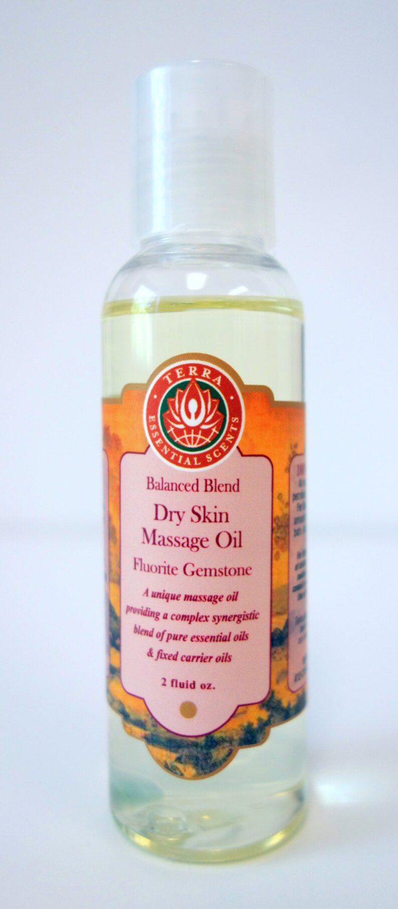 Terra Essential Scents Balanced Blend Dry Skin Massage Oil Etsy