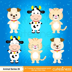 Hey Diddle Diddle Clipart , Cow Clipart, Nursery Clipart, Nursery rhyme clipart image 4