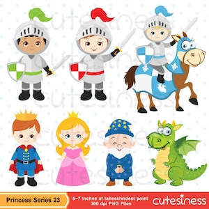 Clipart księżniczki, Clipart księżniczki, Clipart rycerza, Clipart rycerza i smoka