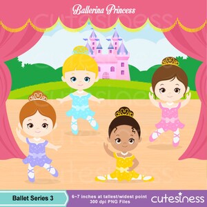 Ballerina clipart , girl ballet, dancing,black girl clipart,instant download PNG file