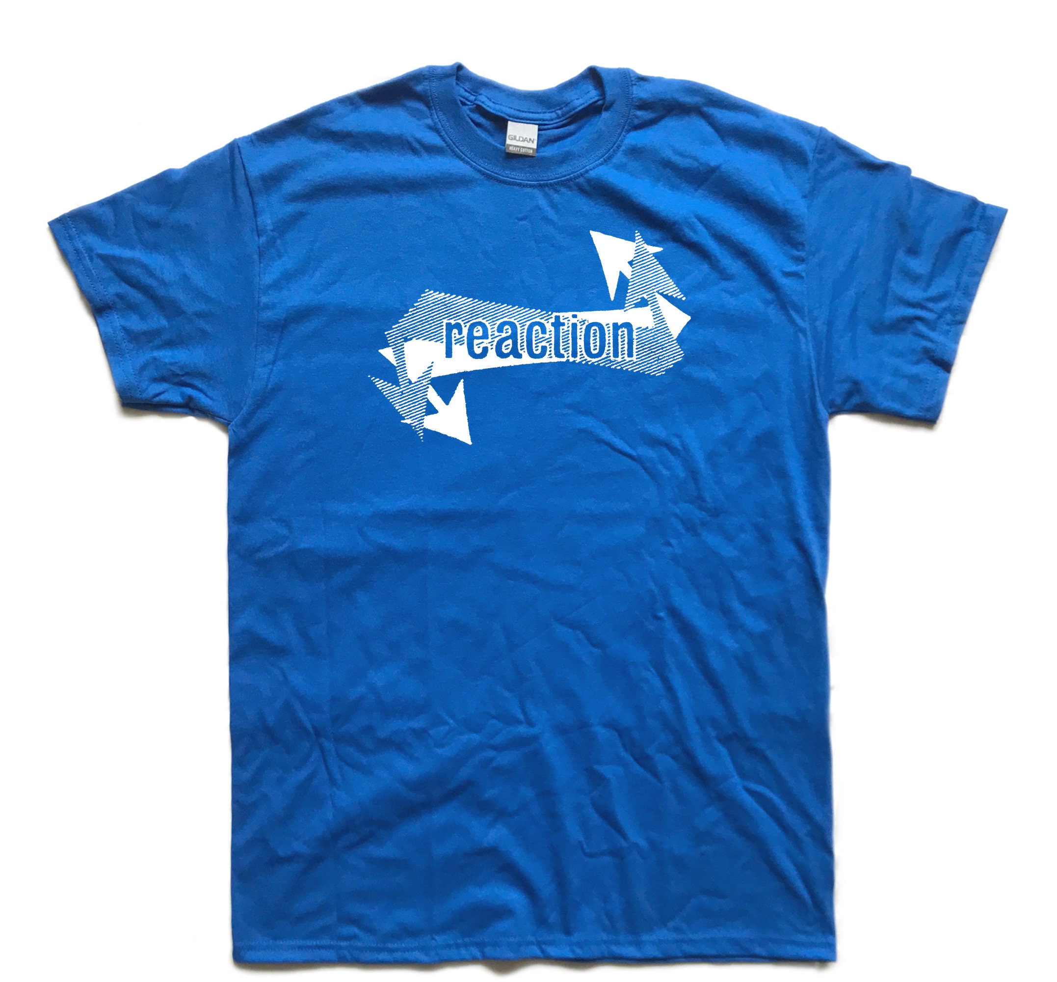 Image of Reaction Classic 60S Record Label Tribute T Shirt