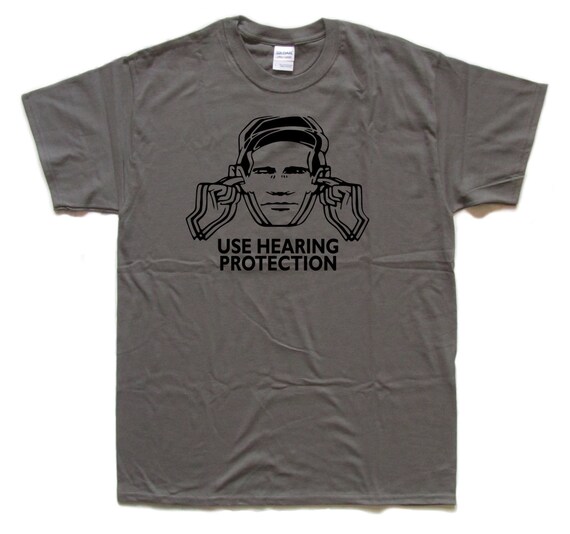 Use hearing protection t shirt Clearance