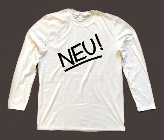 Neu German Krautrock Electronica Long Sleeved T Shirt Etsy
