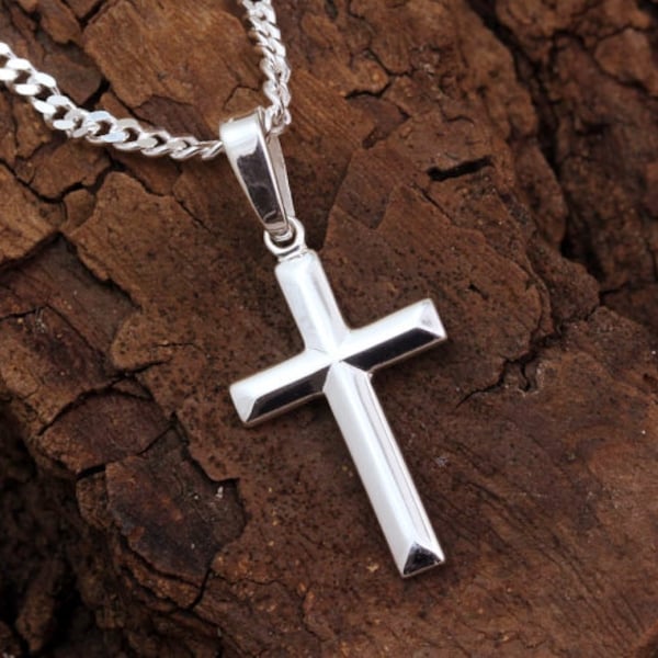 Boys Cross Necklace Etsy