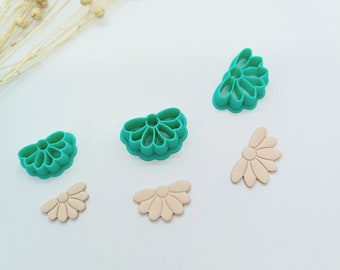 R132 Emporte-pièce fleur l Emporte-pièce pâte polymère l Clay cutter l Emporte-pièce pâte fimo l Coupeur d'argile l Moule boucle oreilles