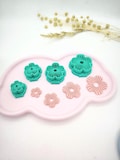 R108 Flower cookie cutter l Polymer clay cookie cutter l Clay cutter l Fimo clay cutter l Clay cutter l Earring mold product logo