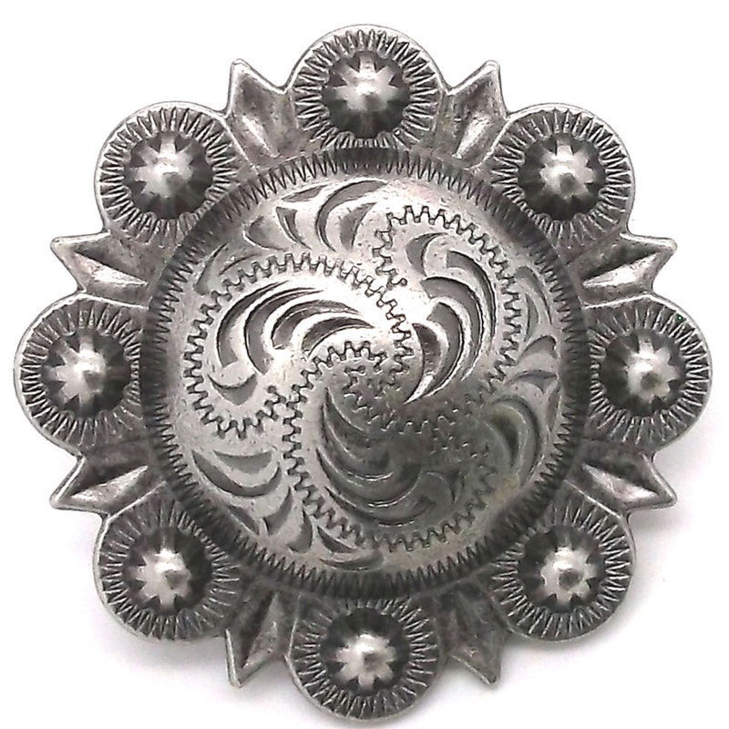 Western Saddle Conchos - Etsy