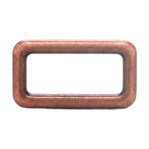 Die Cast Rectangular Ring 1 1/4 x 5/8 ID Antique Copper 14866-10