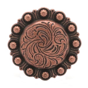 Berry Concho Antique Copper 1-1/2&quot; 7315-10