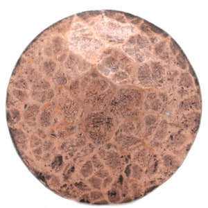 Hammered Antique Copper Round Concho 2&quot; 7444-10