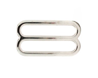 Strap Slide Adjuster 1.25 Inch Nickel Plate 20114-02