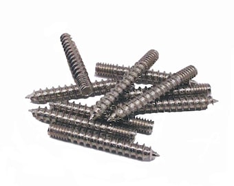Adapter Screws For Conchos 1-1/8" Long 1346-00 for Wood, Saddles 10 Pack