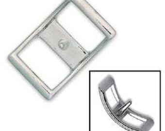 Conway Buckle 1" (2.5 cm) Nickel Plated 1536-00