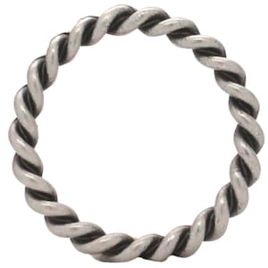 Ring Rope Antique Nickel 1-1/2&quot; (3.8 cm) 1405-21