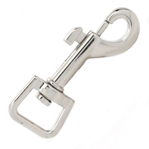 Bolt Action Leash Snap Hook Clip Nickel Plate 5/8&quot; 15266-02