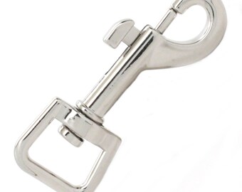 Bolt Action Leash Snap Hook Clip Placa de níquel 5/8 "15266-02