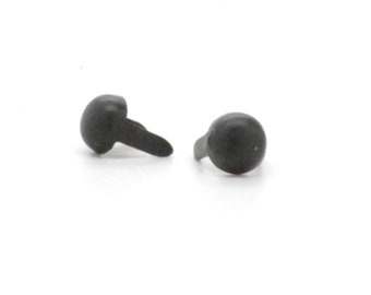 Black Brass Round Spot 3/16" Dia. Nail Head 100 pk. NH20328-13