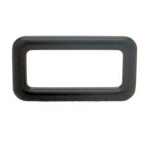 Die Cast Rectangular Ring Black 1 1/4 x 5/8 ID 14866-13