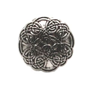 Celtic Button Antique Nickel 7/8&quot; Diameter BT0406-02