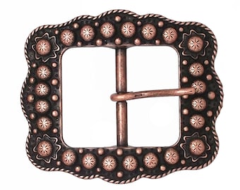 Sunburst Buckle Copper 1&quot; 2677-10