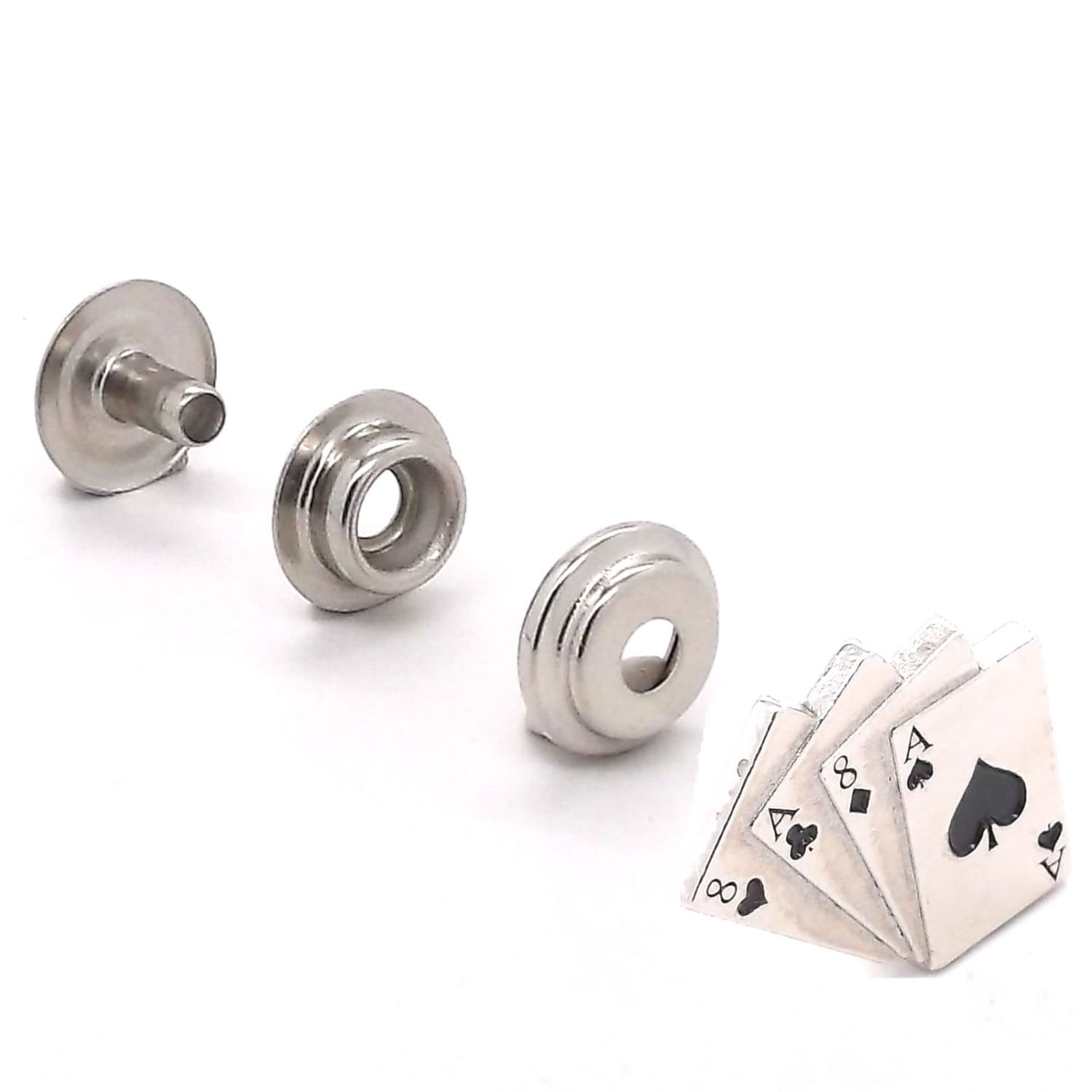ご自宅用限定お買い得品 Card Deck Decorative Snap Set Concho 1 ミニカー