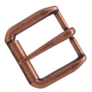 Napa Roller Belt Buckle Antique Copper 1-1/4&quot; 1642-10