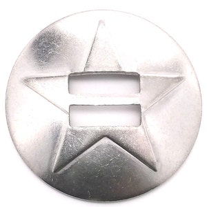 Slotted Concho Stainless Steel 1-1/2&quot; 1351-03