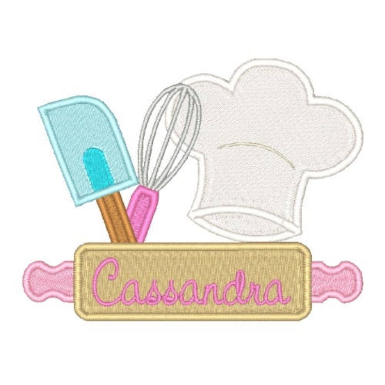 Kitchen chef embroidery design utensils embroidery designs  etsy Kitchen chef embroidery design utensils embroidery designs  etsy